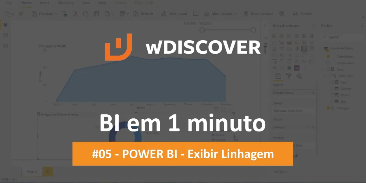 #05 - POWER BI - Exibir linhagem | BI em 1 minuto