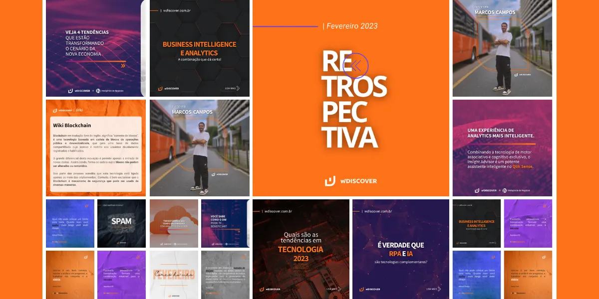 Retrospectiva de Conteúdo | Fevereiro 2023 