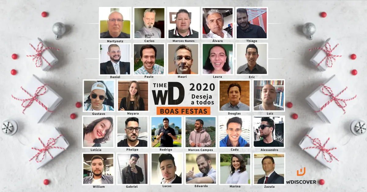 Boas Festas - 2020 do Time wD