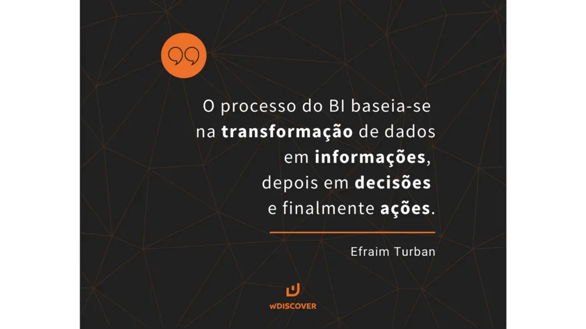 Frase Efraim Turban | O processo do Business Intelligence ...